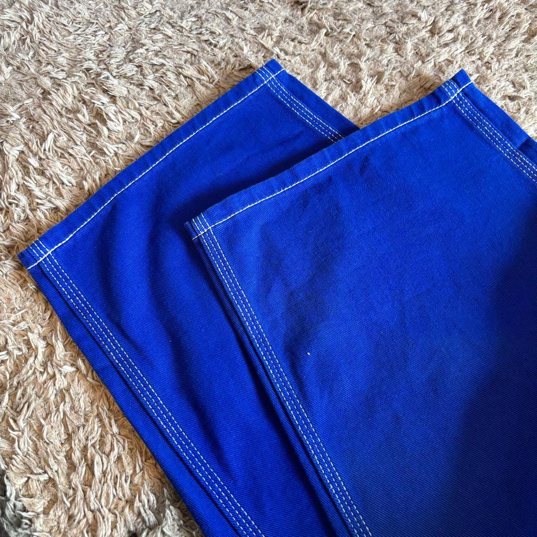 BIG MAC × BEAMS BOY 別注 オーバーダイオーバーオール ブルー