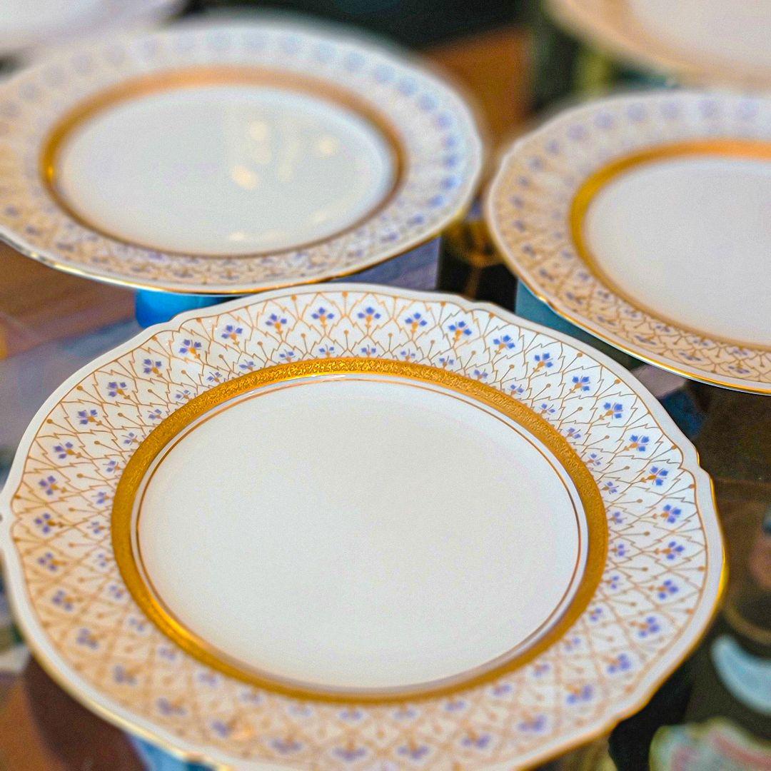 The Okura　スイートメモリー　18cmケーキ皿8枚セット