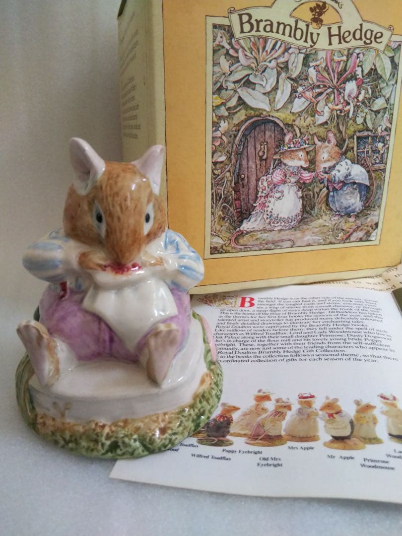 ロイヤルドルトン 希少ブランブリーヘッジ MR.TOADFLAX