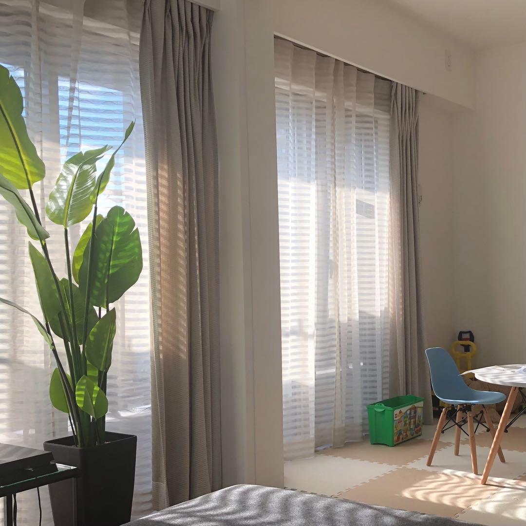 フジエテキスタイル　カーテン　両開き