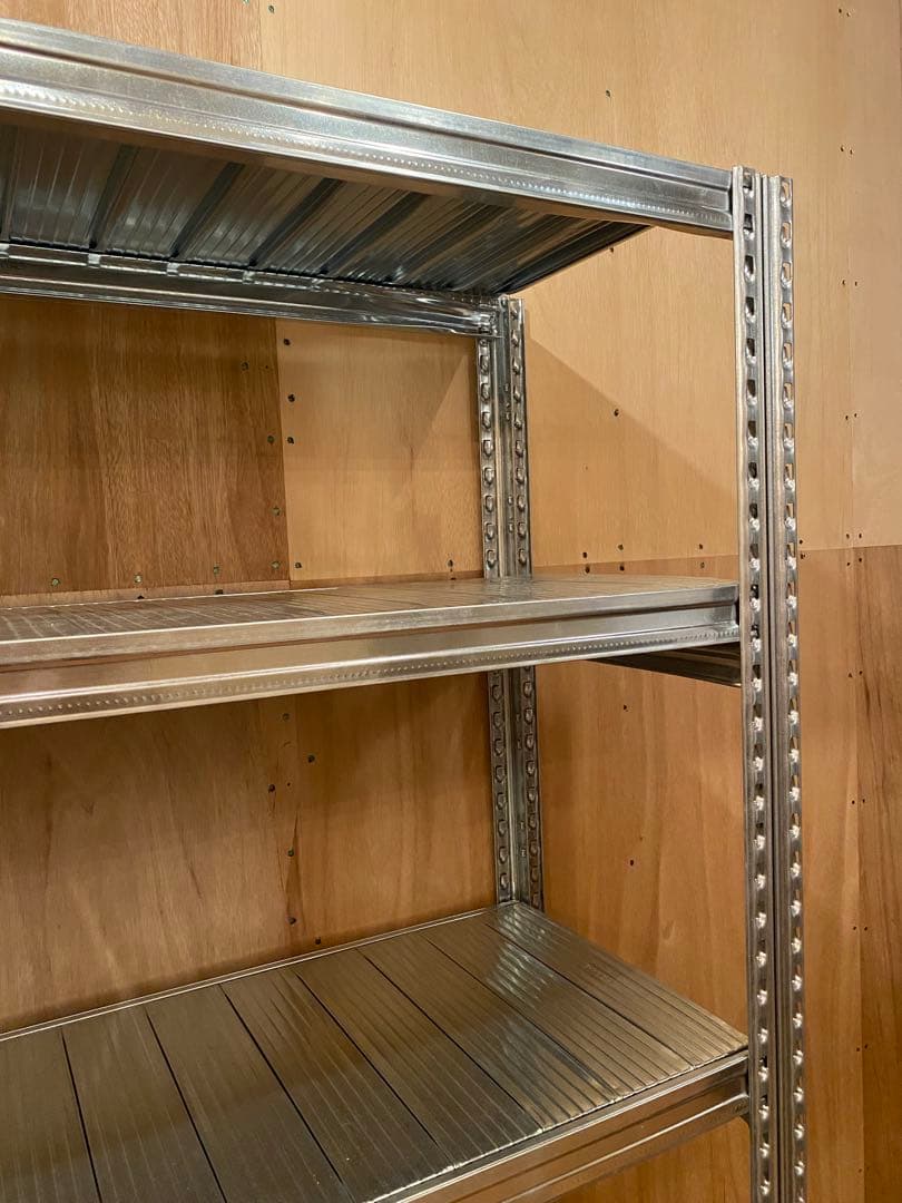 【直接引き渡し限定/東京】メタルシステム スチールシェルフ 幅120cm/6段