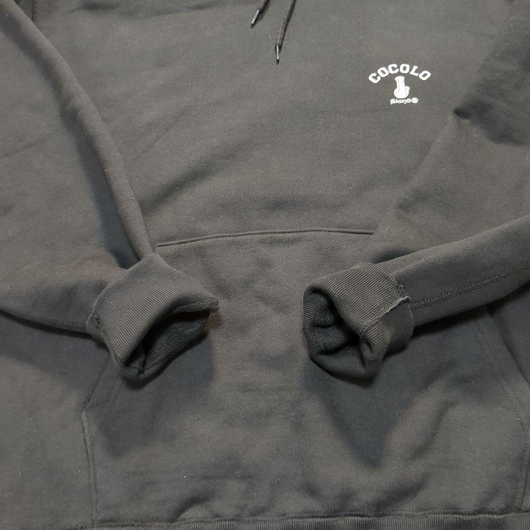✨美品！XL✨COCOLOBLAND BACK BONG HOODIE ブラック