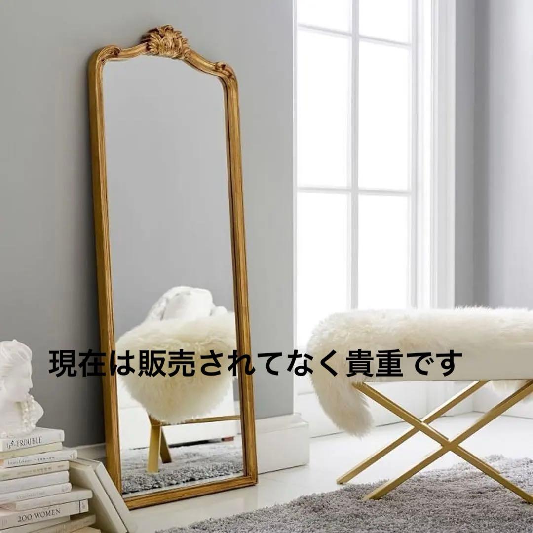 PB teen 姿見鏡　装飾的なフィリグリー全身鏡（24インチ×60インチ）