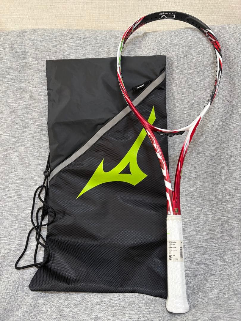 ミズノ　エフ　スピード　S−０１　ソフトテニス　軟式ラケット　新品　0U レッド
