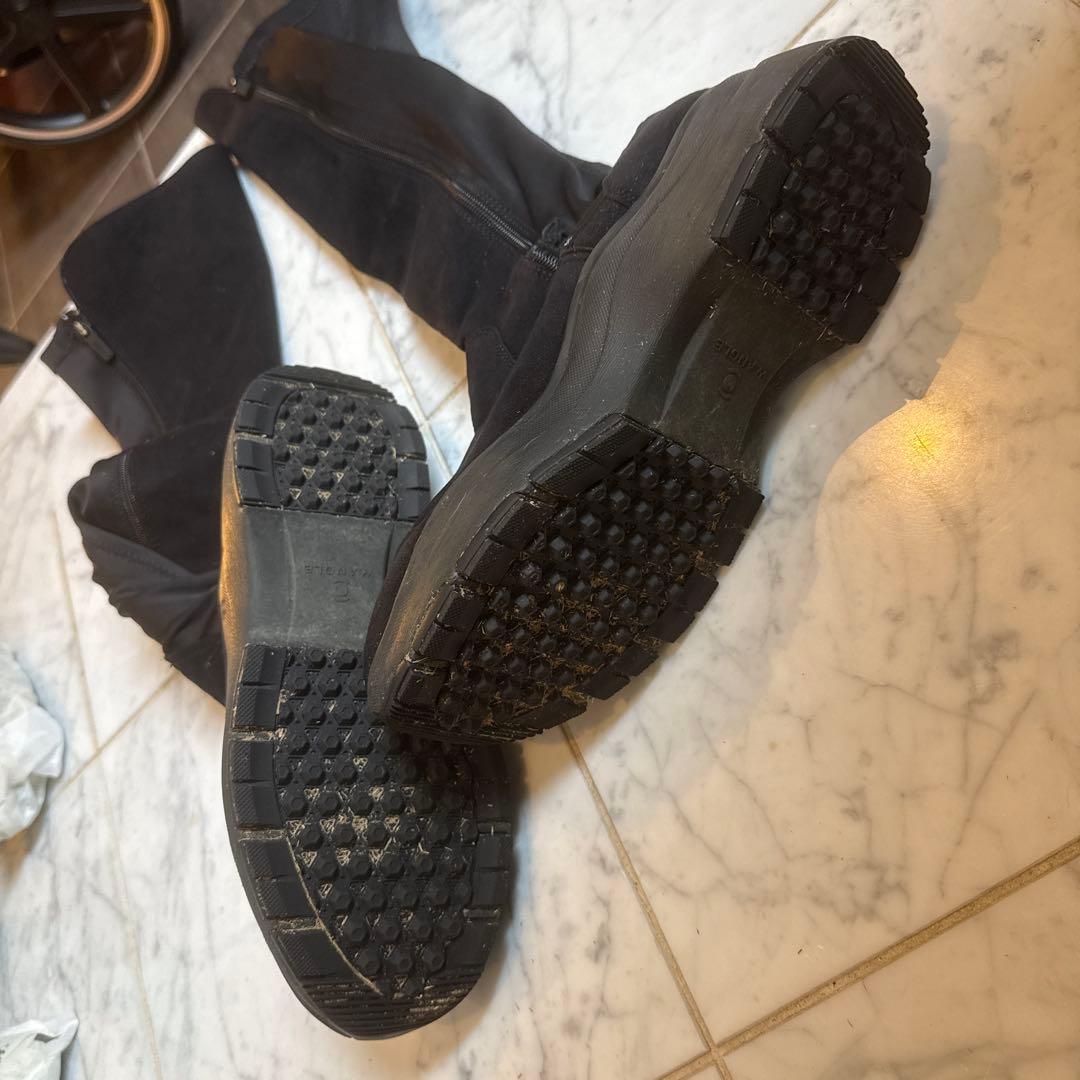 Mamanami さん専用ブラックロングブーツ ゴルフブーツ　防寒　脚長