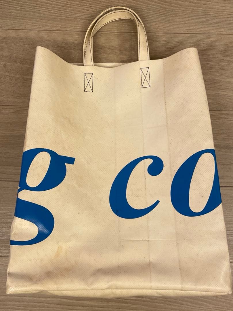 FREITAG フライターグ トートバッグ ホワイト/ブルー