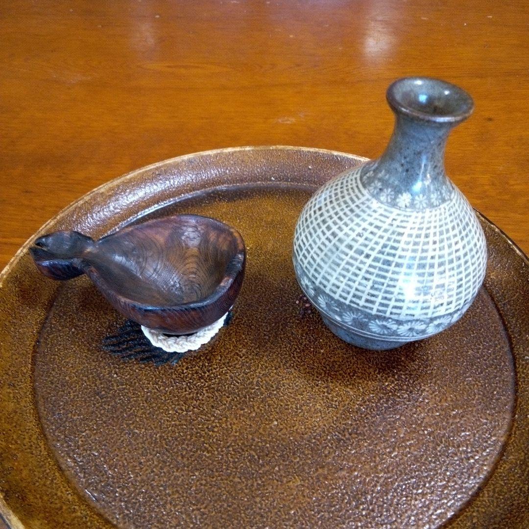 再☆プライスダウン/李朝　花紋象篏徳利