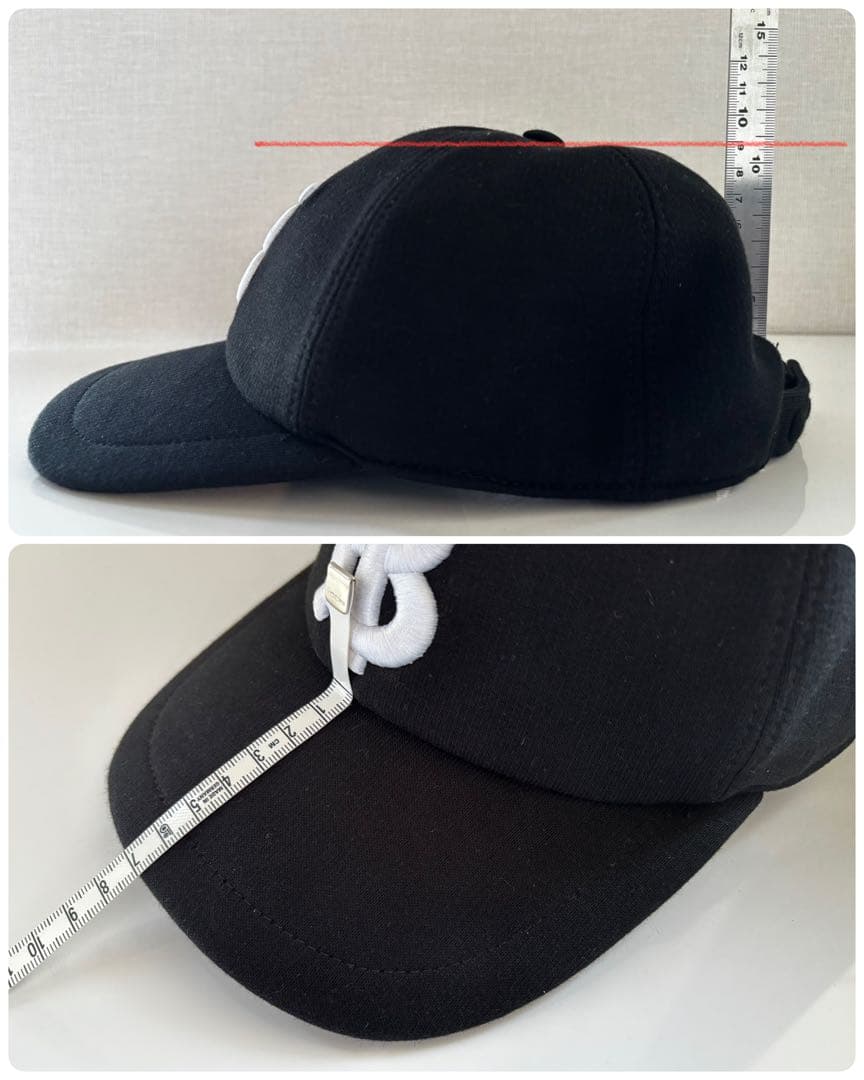 BURBERRY ベースボールキャップ 黒（M）