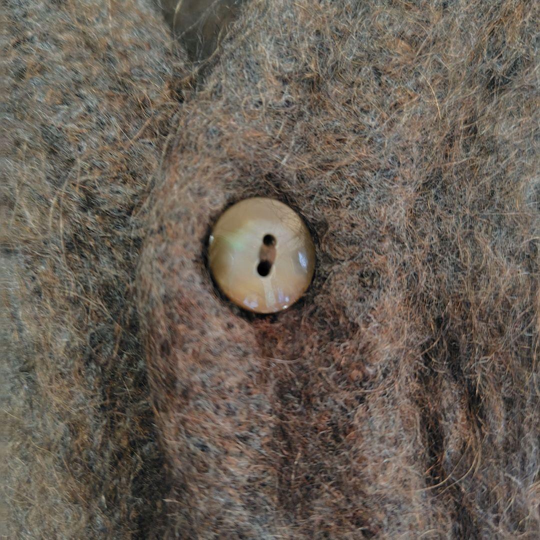 Schott モヘアニット カーディガン MOHAIR CARDIGAN M