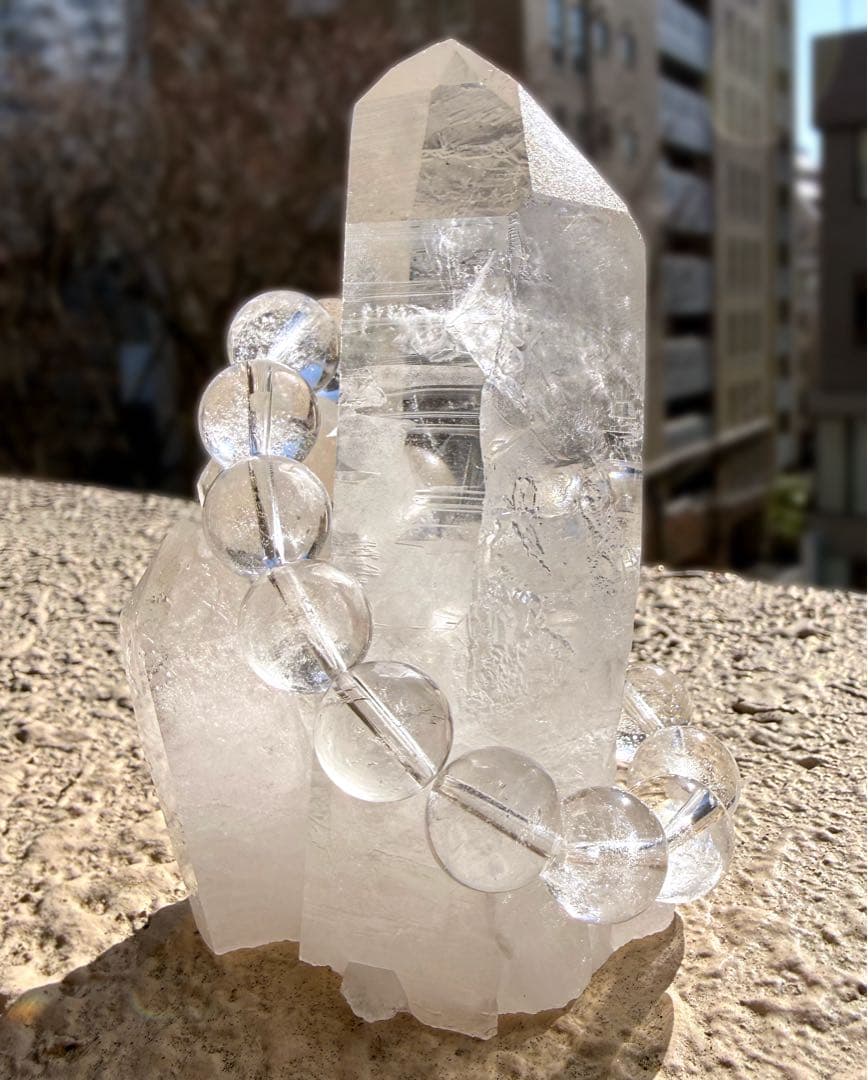 レムリアンシードクリスタル ブレスレット12ミリ