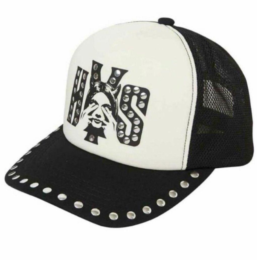 HYSTERIC GLAMOUR メッシュキャップ スタッズ