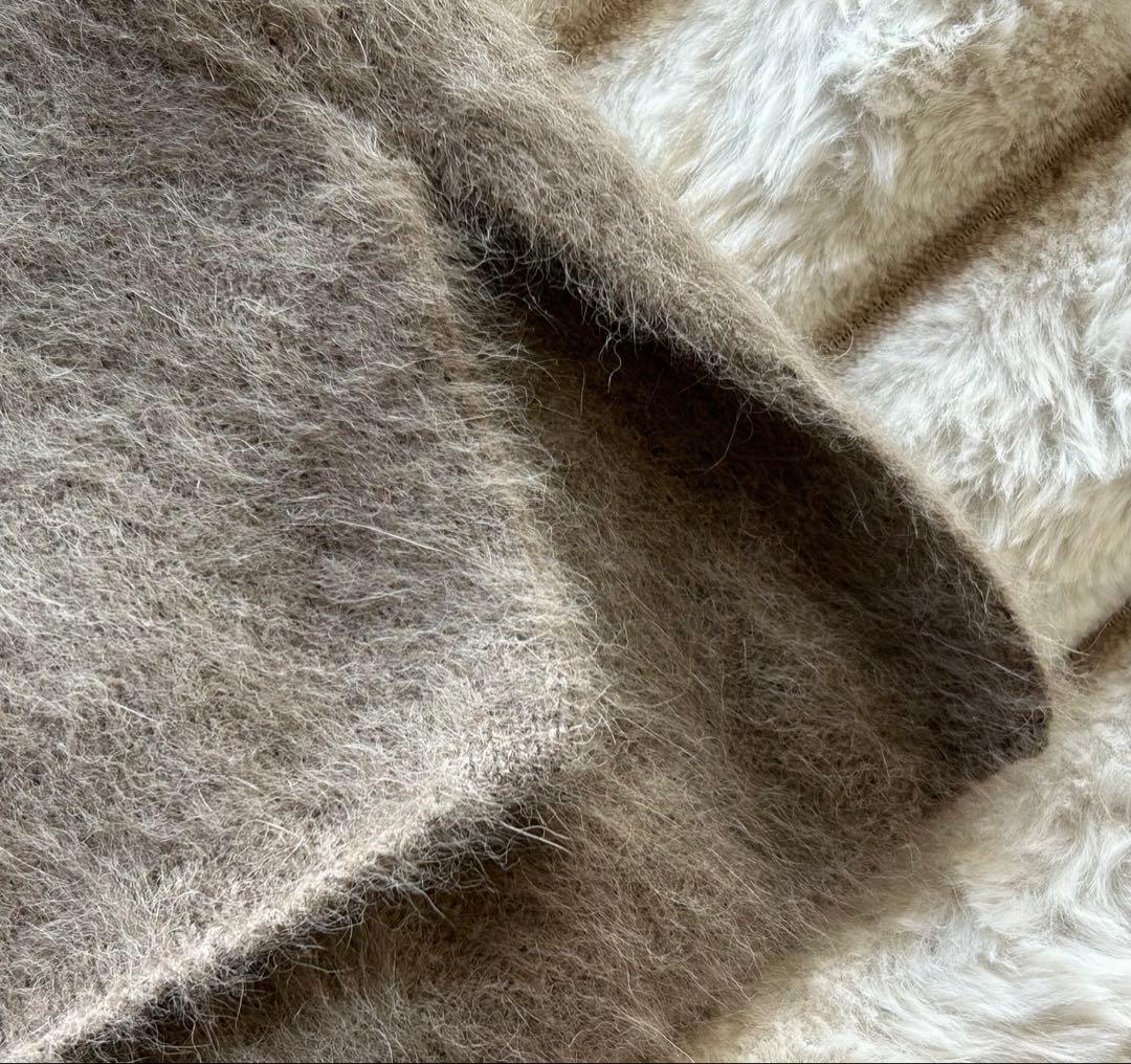 大人気★FRAMeWORK FOX/CASHMERE ボートネックプルオーバー