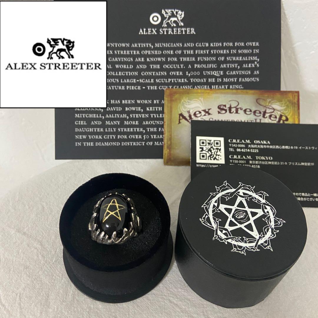 新品■14万ALEXSTREETER 18k STAR HellfireRing
