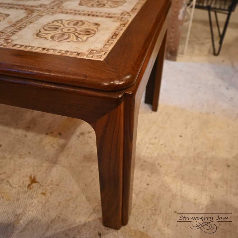 L3705-67 北欧ヴィンテージ デンマーク コーヒーテーブル タイル 北欧