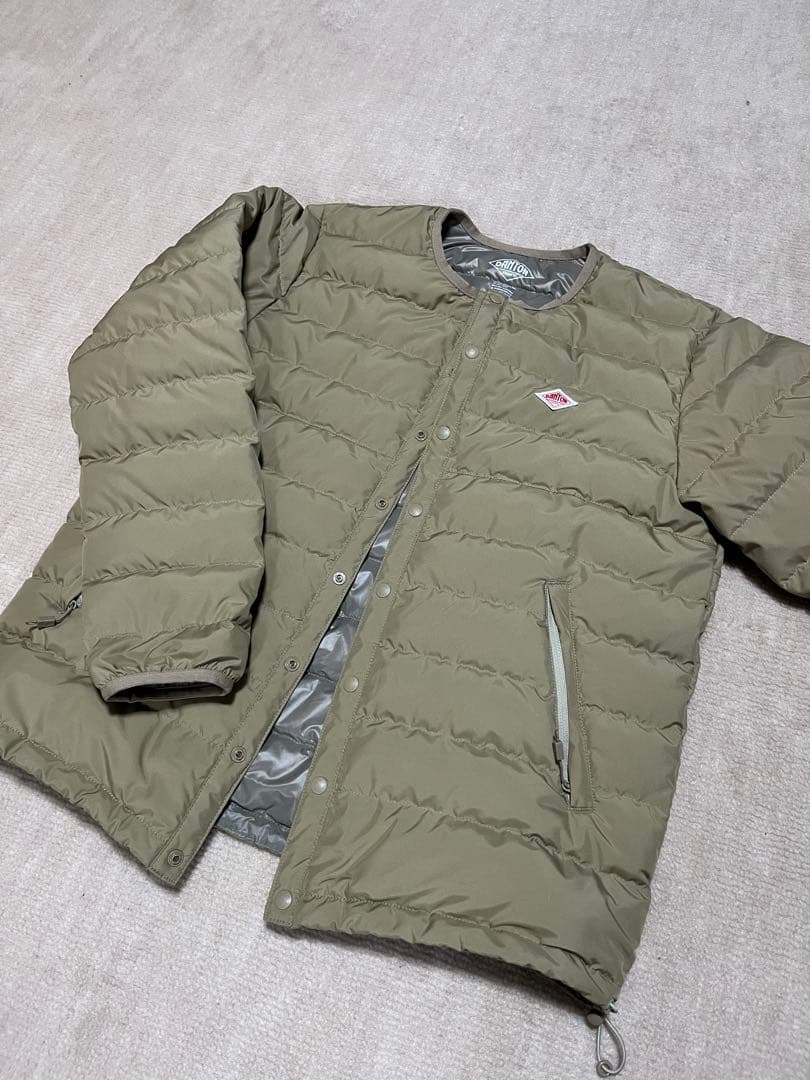 ダントン インナーダウン M サンドベージュ