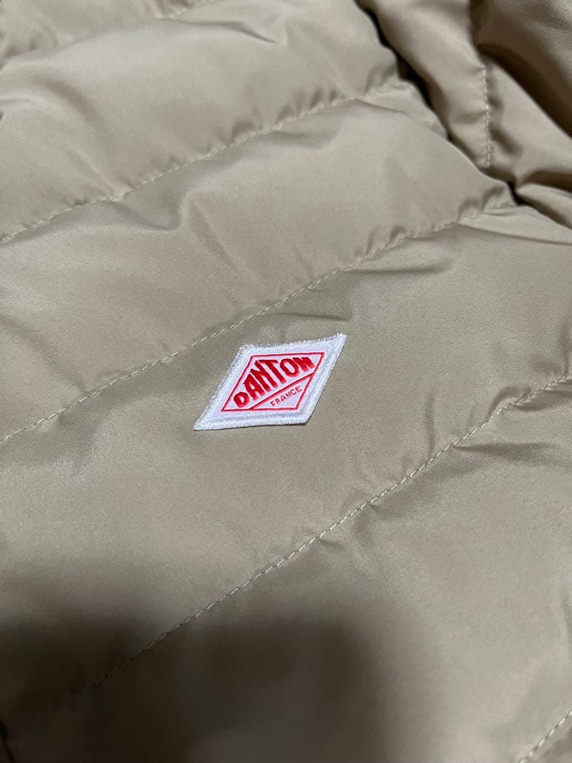 ダントン インナーダウン M サンドベージュ