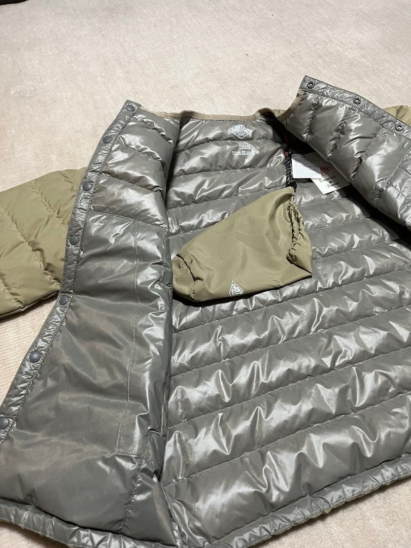 ダントン インナーダウン M サンドベージュ