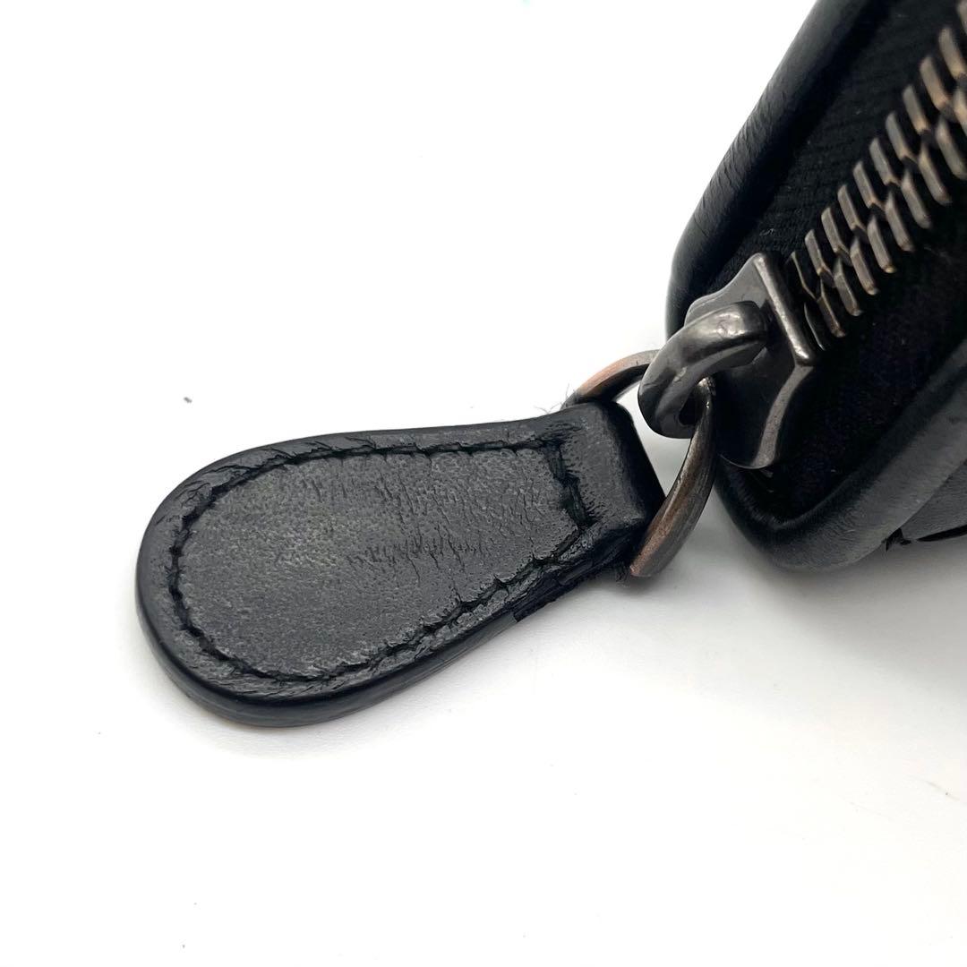 【極美品】ボッテガヴェネタ ケース イントレチャート レザー ブラック