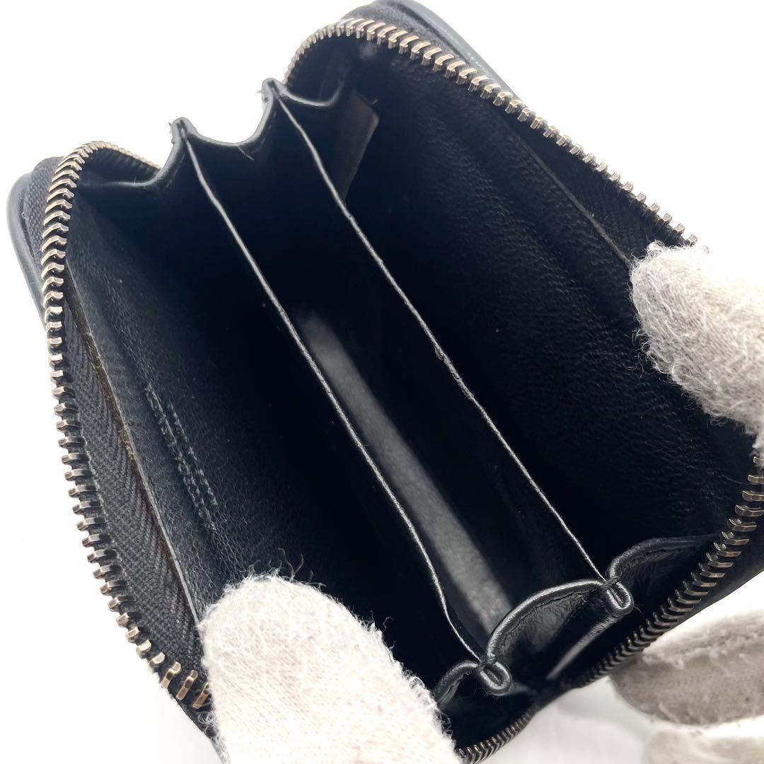 【極美品】ボッテガヴェネタ ケース イントレチャート レザー ブラック