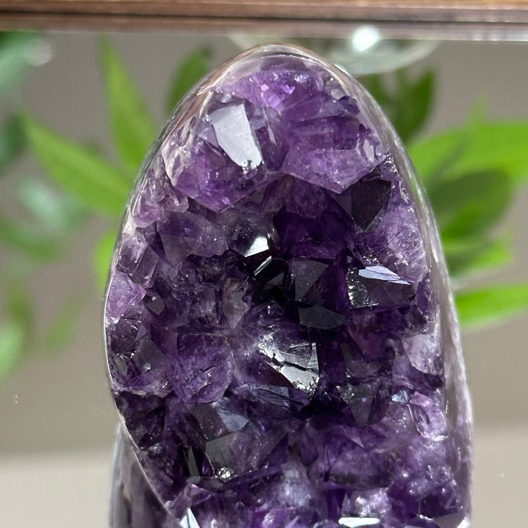 【超高品質】 最高級 濃い ウルグアイ産 大粒 アメジストドーム 原石