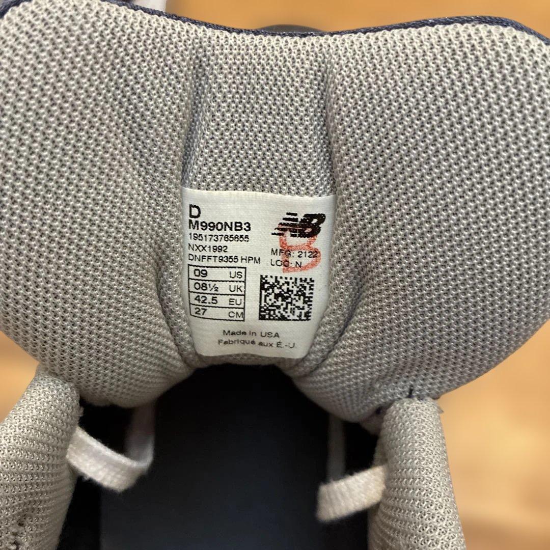 New Balance(ニューバランス) M990NB3