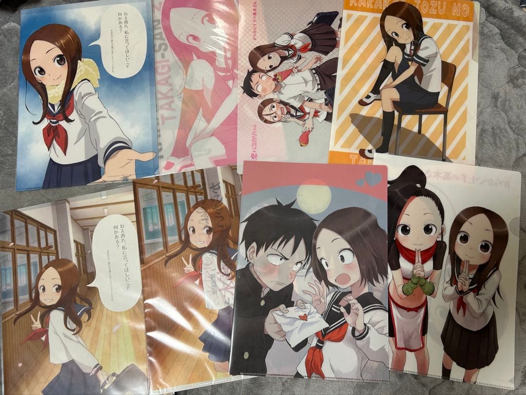 からかい上手の高木さん　クリアファイルセット　山本崇一朗