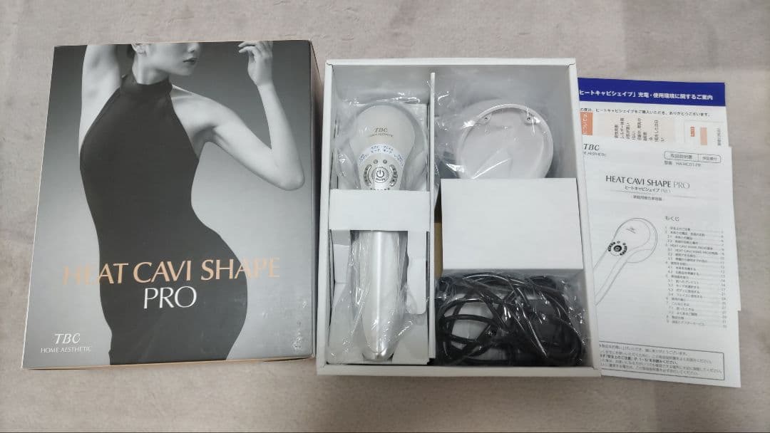 【マッサージリキッド付き】TBC キャビテーション ヒートキャビシェイプPRO