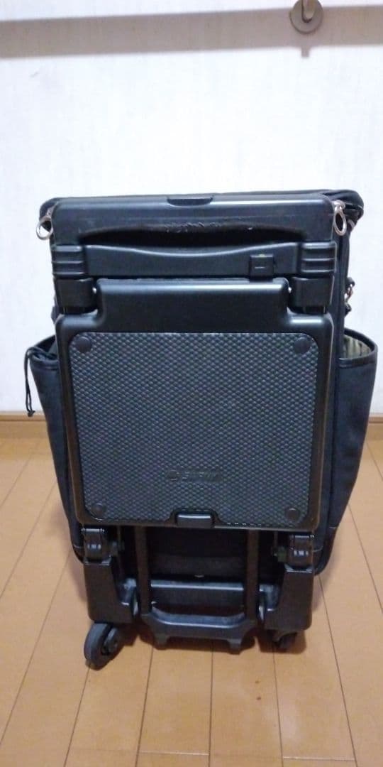 スワニー 座面付キャリーバッグカート黒 Lサイズ SWANY 取説付