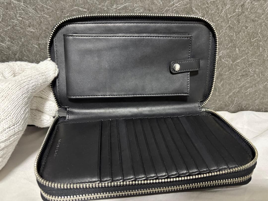 最終値下げ⭐︎マイケルコース　オーガナイザーMK総柄　レザー財布　ウォレットバッグ