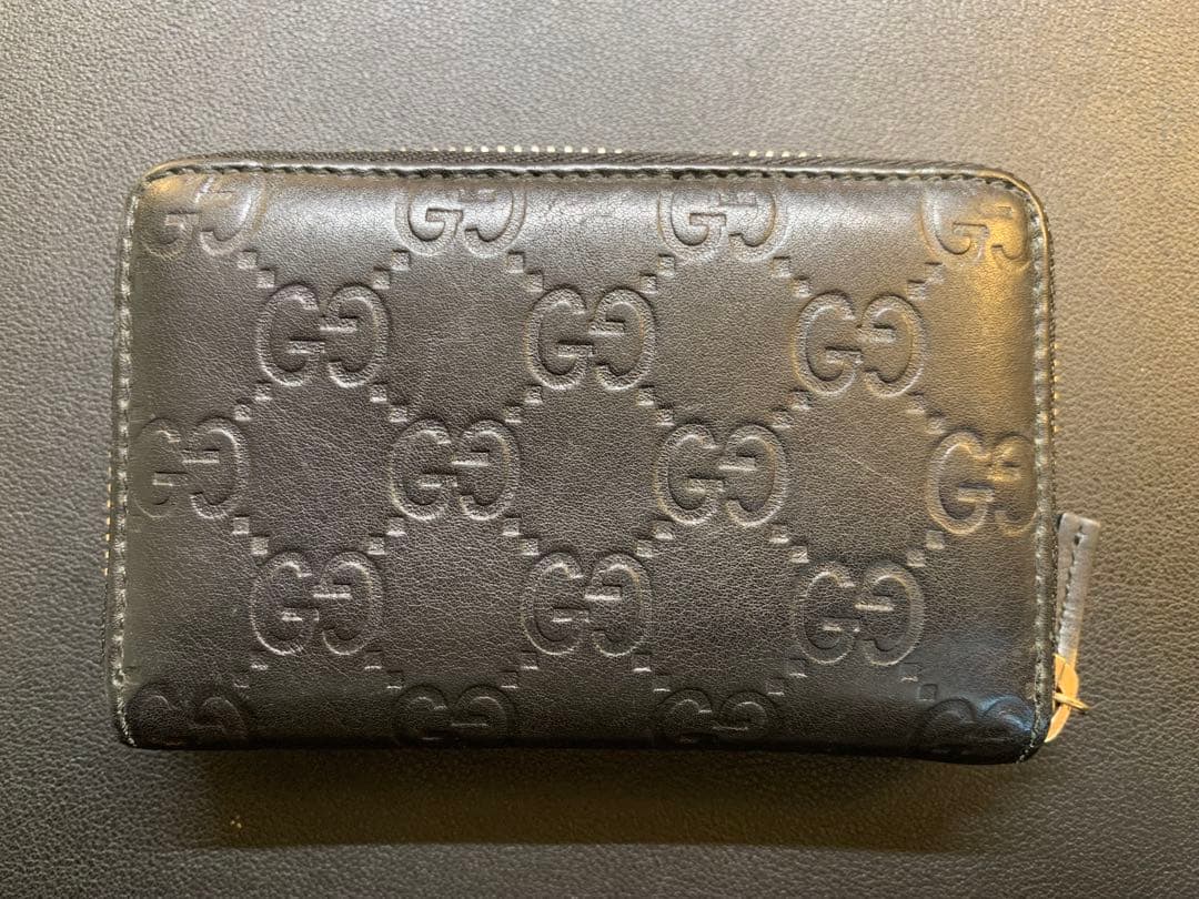 GUCCI グッチ 255452グッチシマ ケース 財布 パース