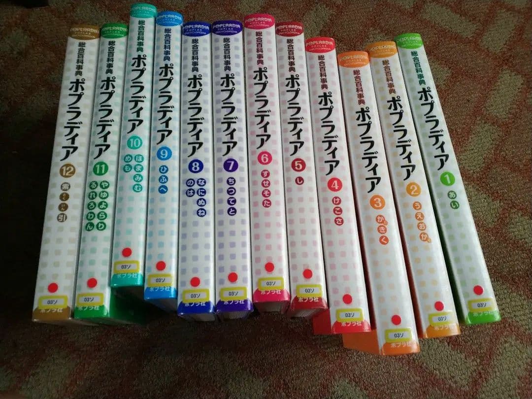 O*u様 総合百科事典ポプラディア新訂版　全12巻揃　ポプラ社