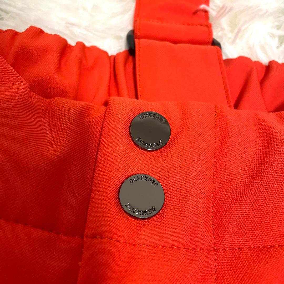 【新品タグ付き】 デサント　DESCENTE スキーパンツ　Lサイズ オレンジ
