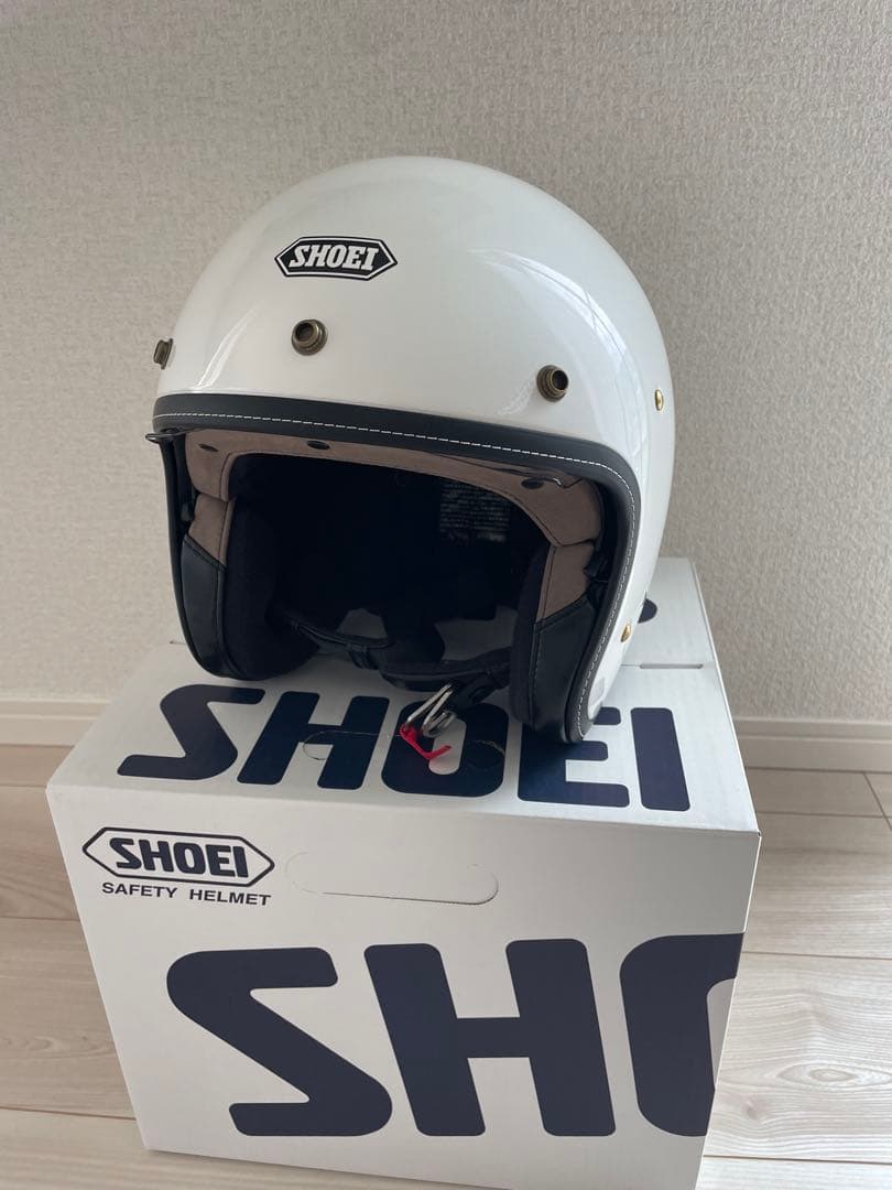SHOEI JO＋　ホワイト ジェットヘルメット Lサイズ