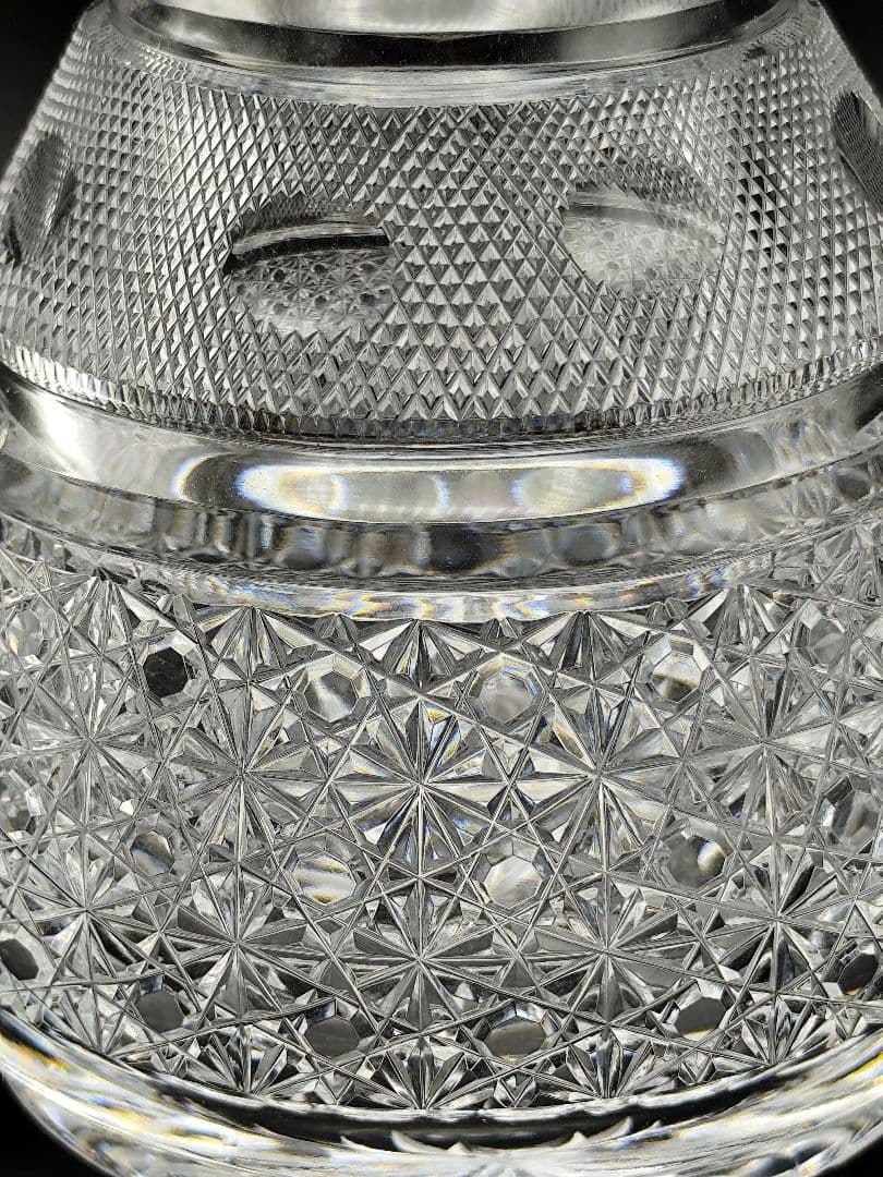 超希少未使用品☆黒川昭男 デキャンタ デカンタ 酒器（切子、江戸切子、薩摩切子）