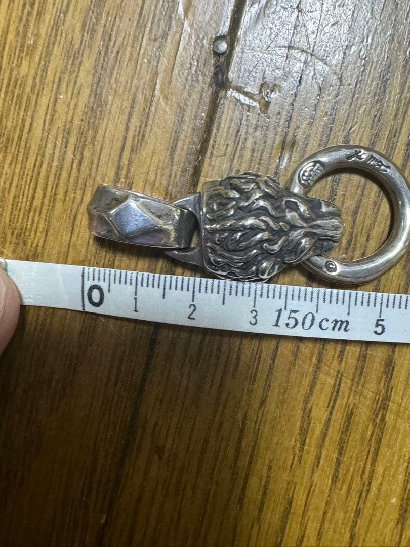 ビルウォールレザー　ライオン　ネックレストップ　ラージ