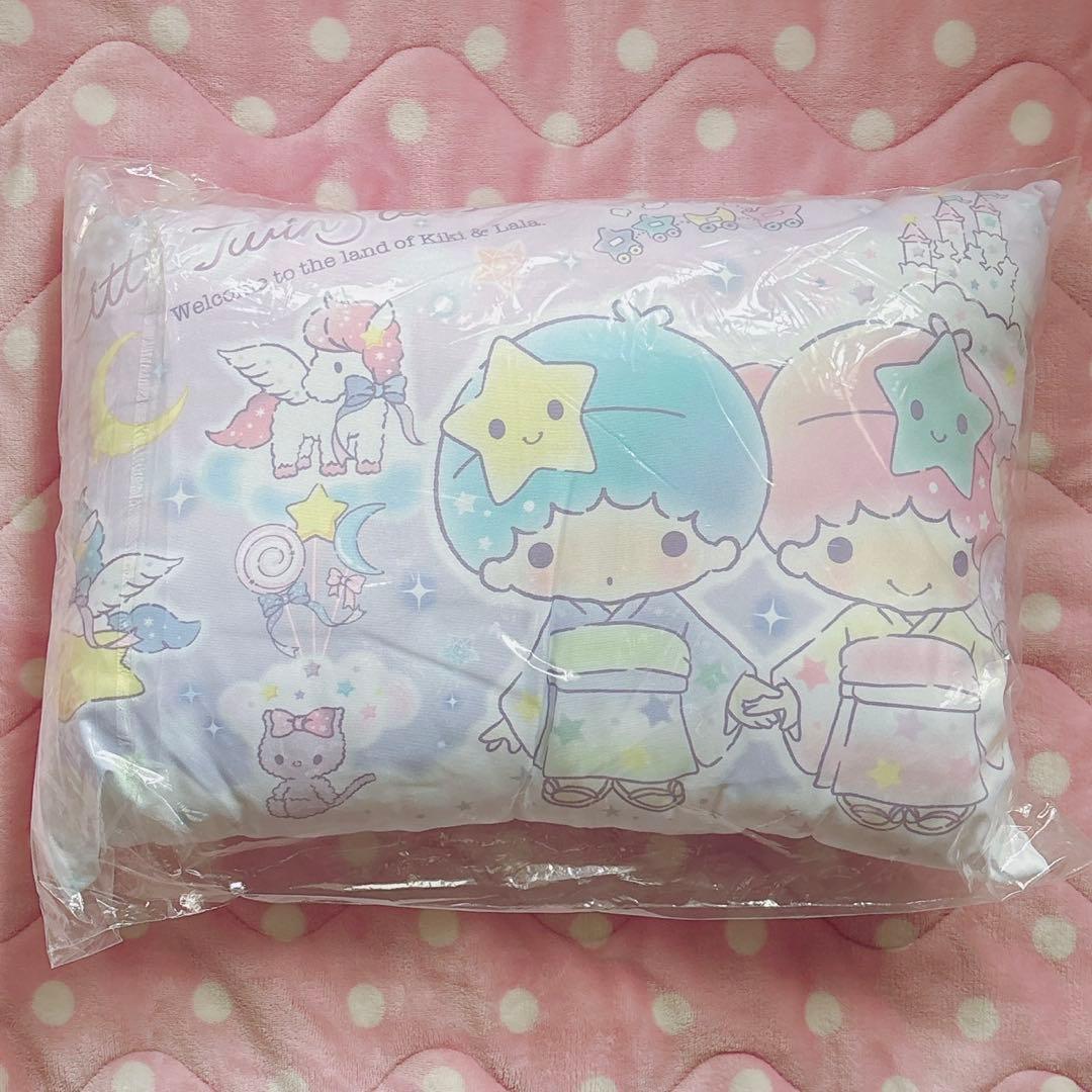 ♡キキララ リトルツインスターズ 冷感ケット 枕パッド 枕 スリッパ 七夕♡