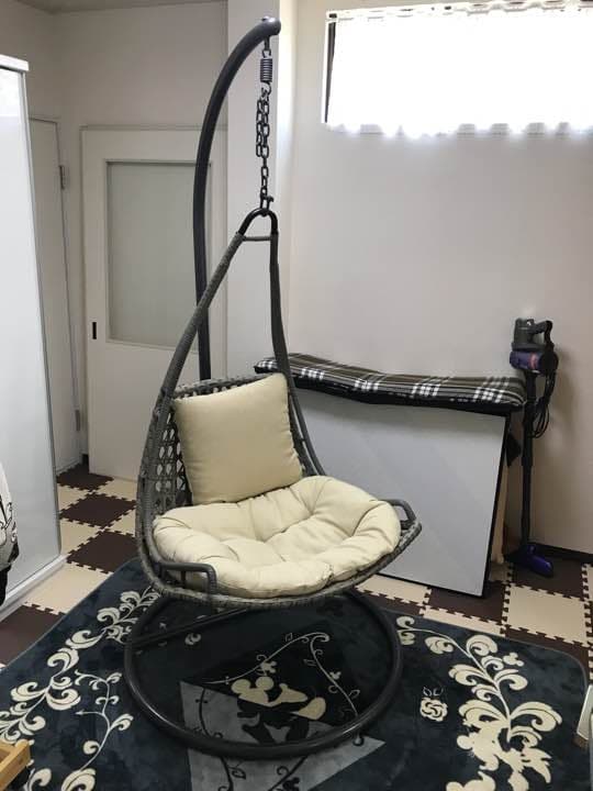 ロッキングチェアー&クッション