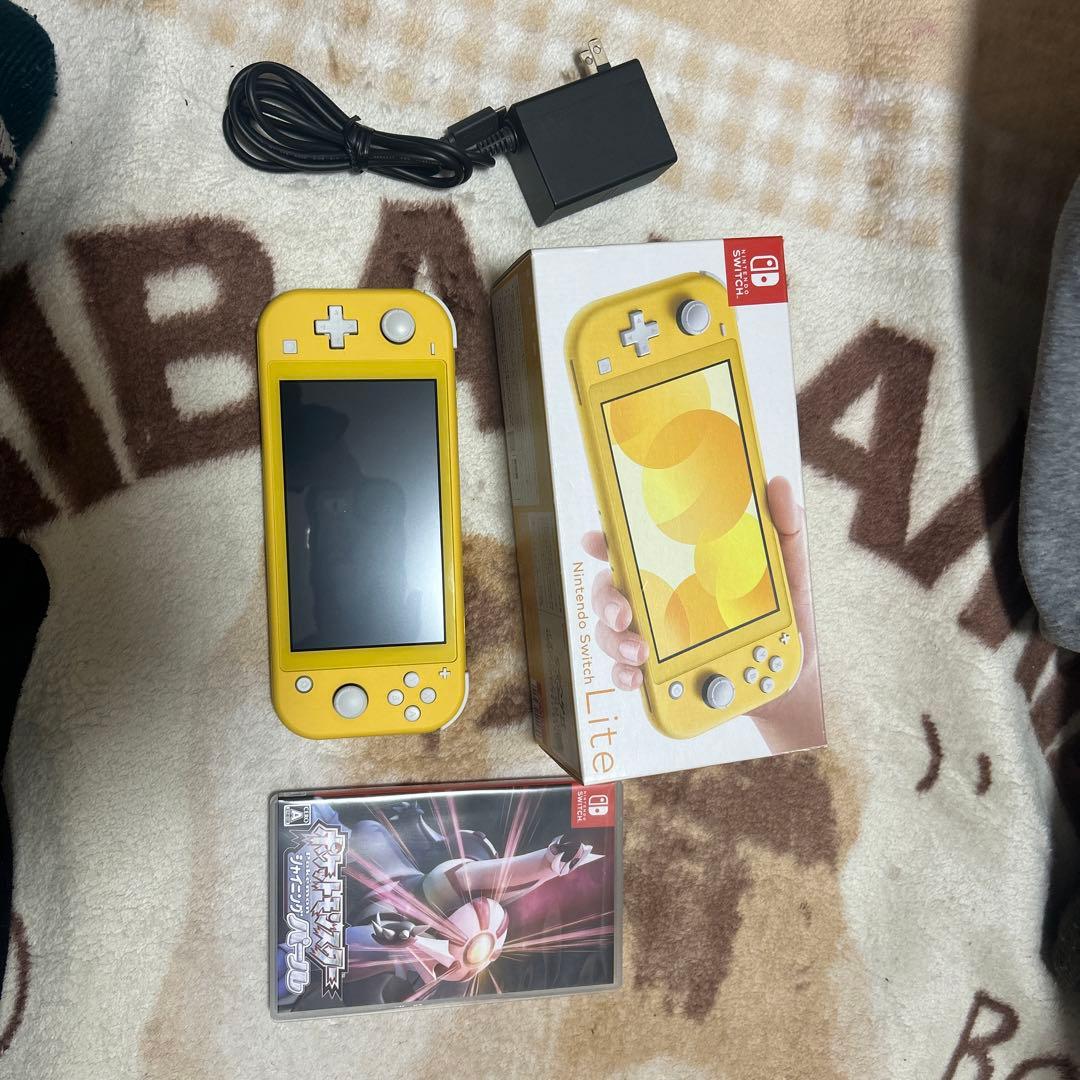 NintendoSwitchLite 黄色 ポケットモンスターシャイニングパール