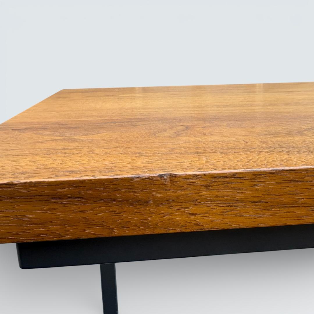 広松木工 FREX サイドテーブル 068 ウォールナット 無垢 アイアン