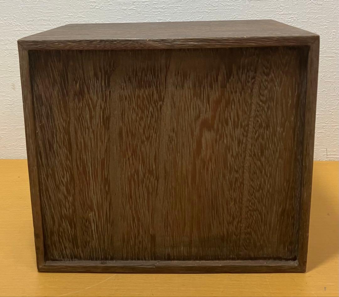 【小物入れ】桐　2段引き出し　ミニタンス　収納箱