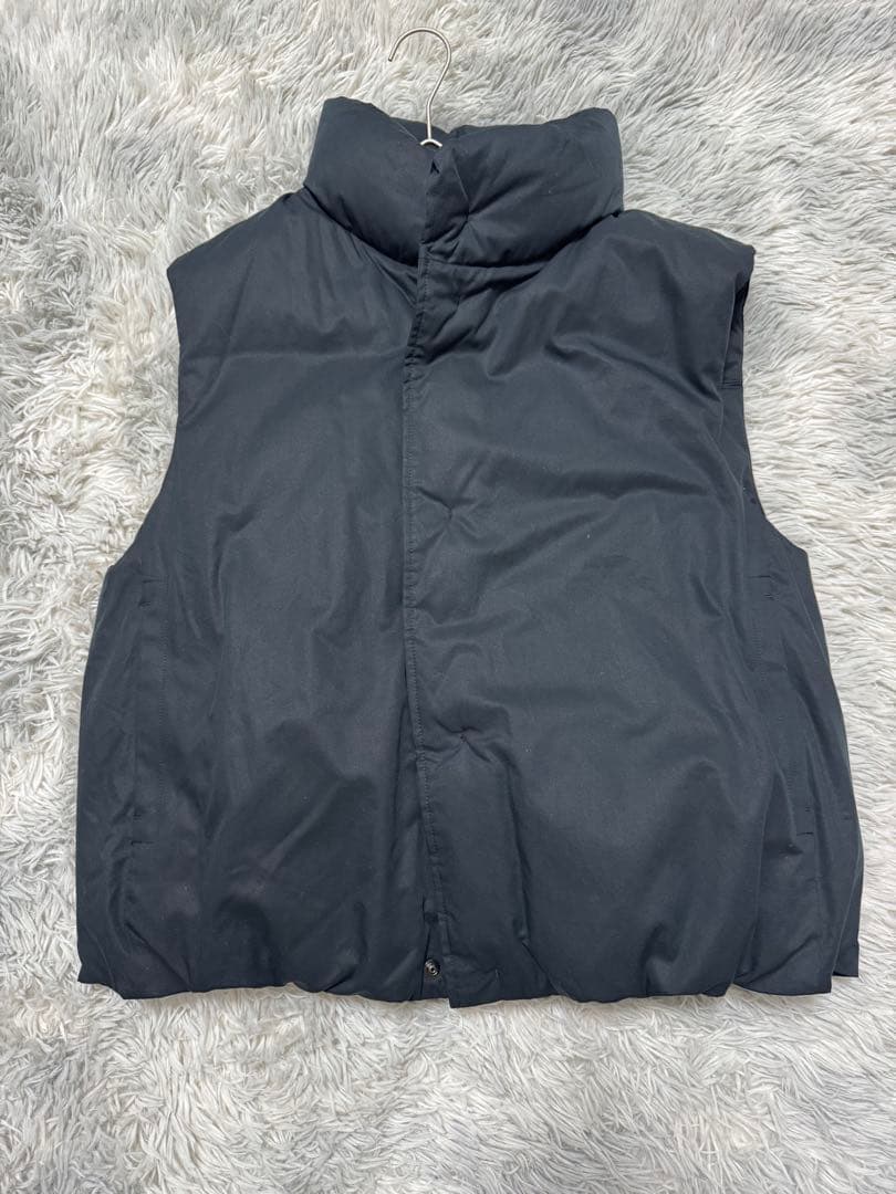 UNIQLO U2024AW パフテックノンキルトベスト XL ブラック　黒