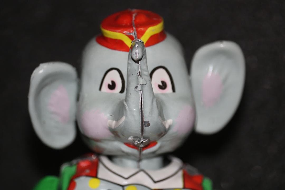 T.K TOYS　ブリキ　ゾウノタイコタタキ　サンタクロース　ニュースドッグ