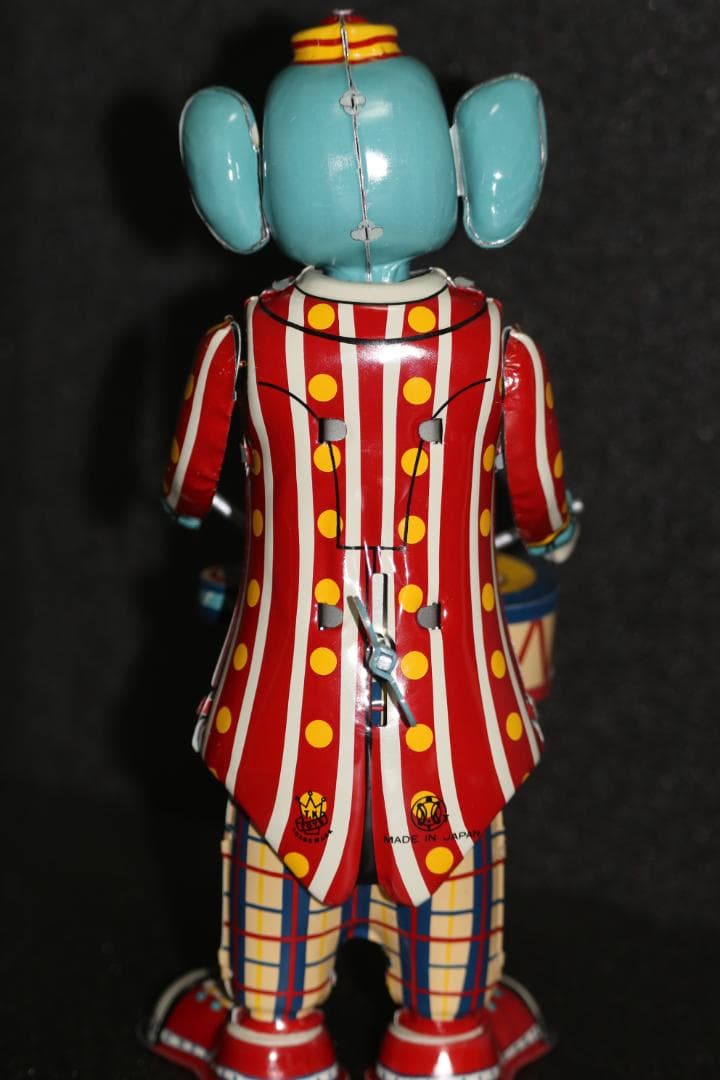 T.K TOYS　ブリキ　ゾウノタイコタタキ　サンタクロース　ニュースドッグ