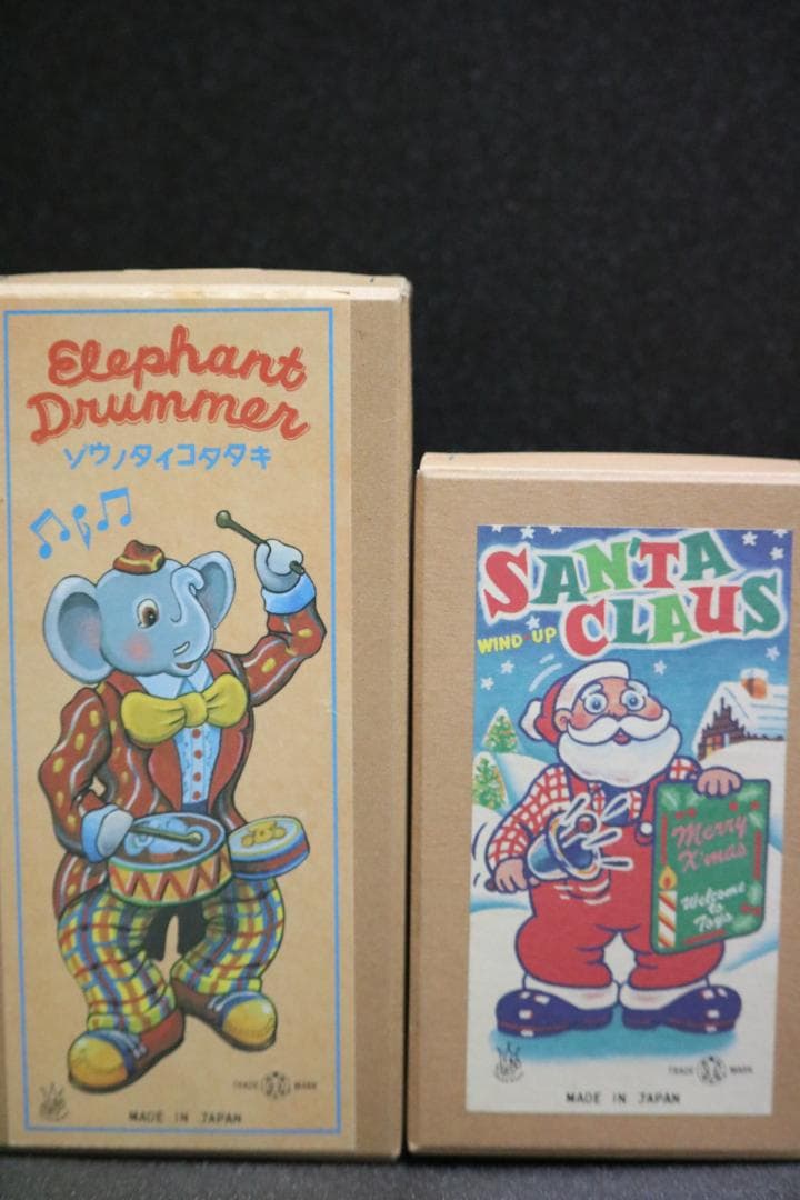 T.K TOYS　ブリキ　ゾウノタイコタタキ　サンタクロース　ニュースドッグ