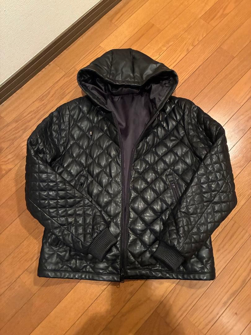 PRANDI レザーダウンジャケット 52