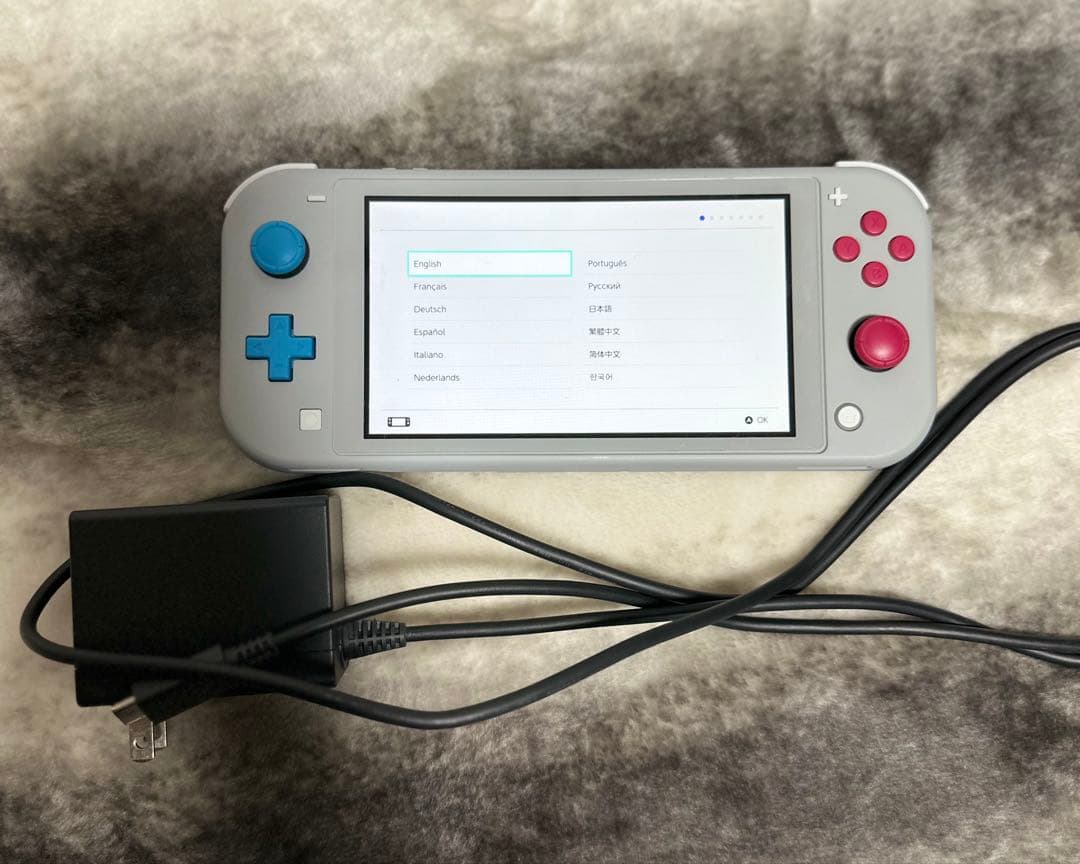 NintendoSwitchLite スイッチライト ソード&シールド充電機付き