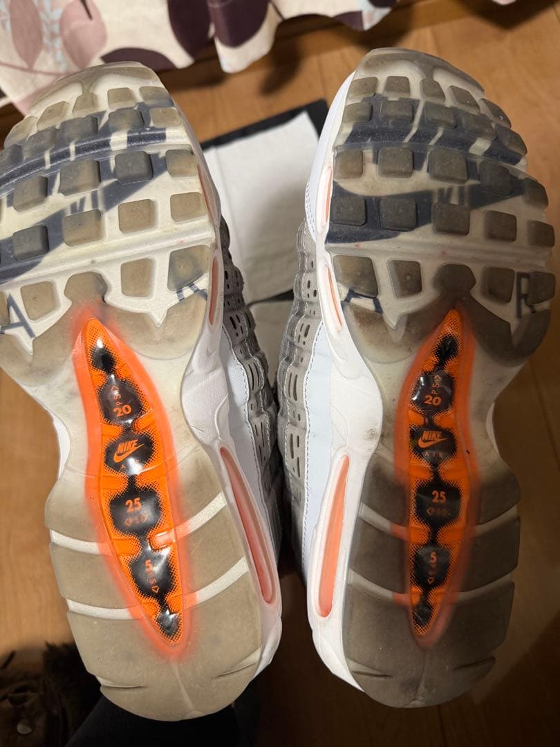 Nike Air Max 95 Kim Jones コラボ グレー/オレンジ