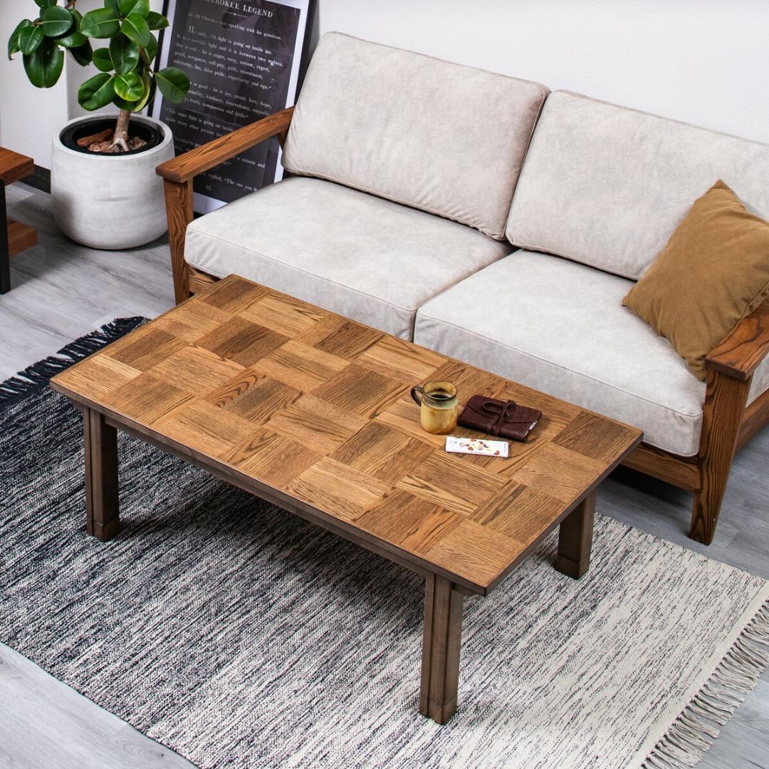 LV KT120　コタツ　ナチュラル　センターテーブル