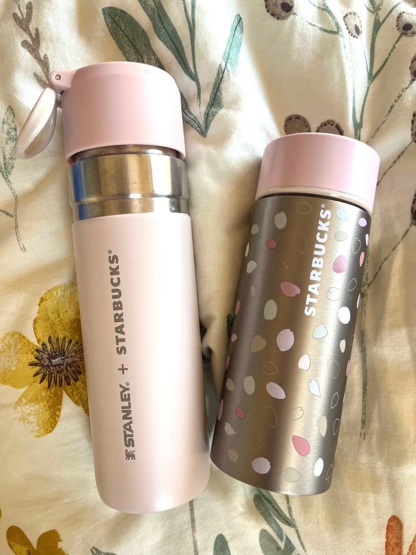 スターバックス タンブラー　STANLEY SAKURAグッズ