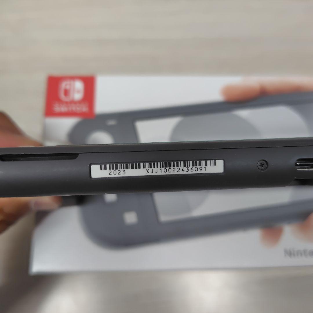【ジャンク】修復歴ありswitch Lite スイッチライト グレー